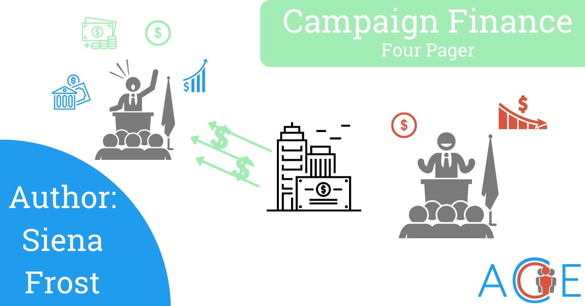 Campaign Finance Four Pager