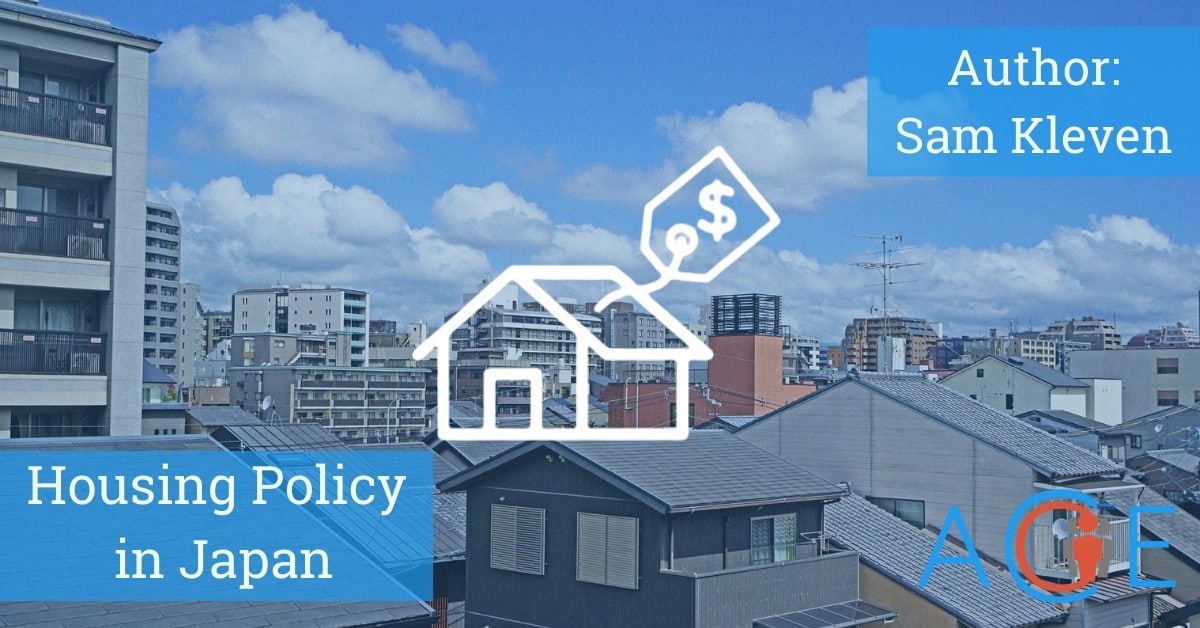 Housing Policy in Japan