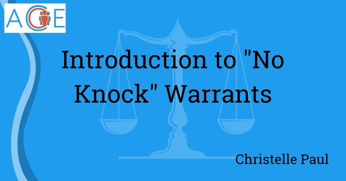 No Knock Warrants