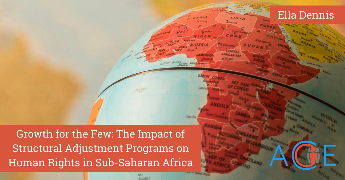 Growth for the Few: The Impact of Structural Adjustment Programs on Human Rights in Sub-Saharan Africa