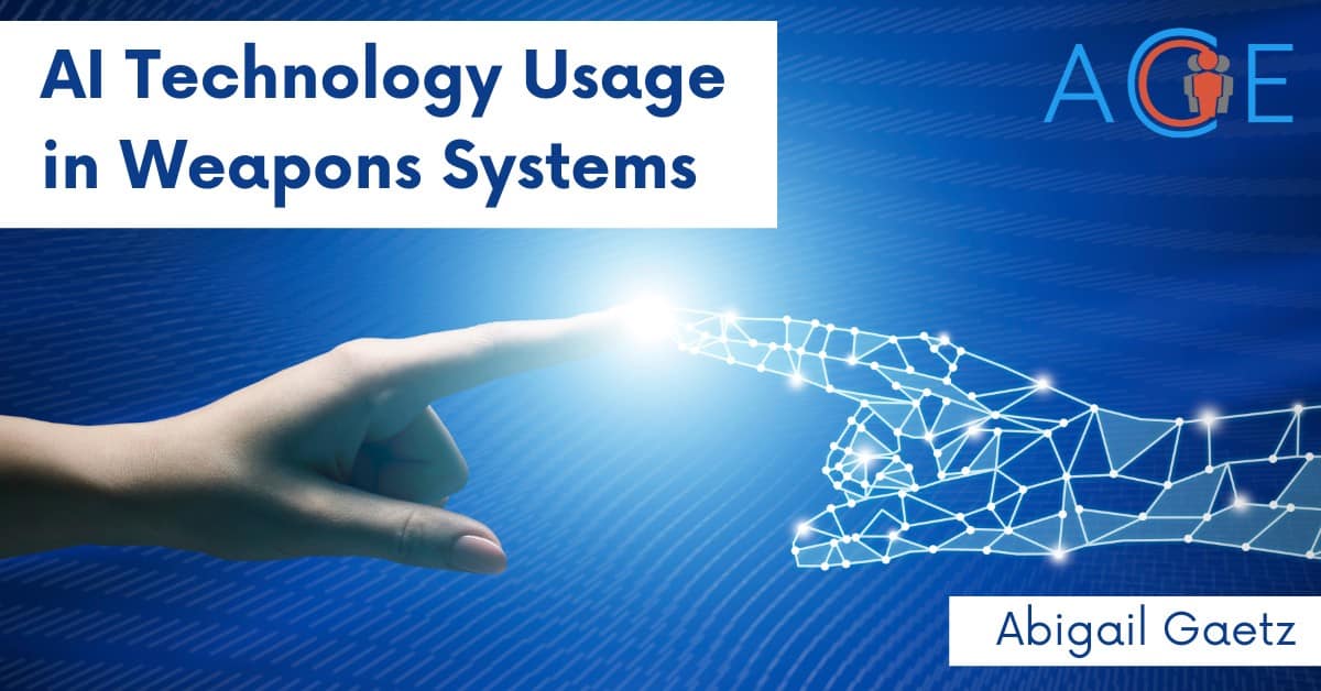 AI Technology Usage in Weapons Systems