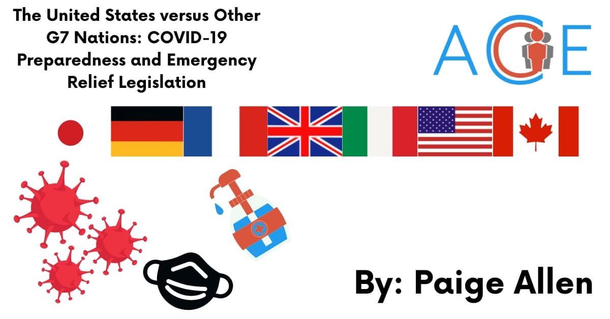 The United States versus Other G-7 Nations: COVID-19 Preparedness and Emergency Relief Legislation