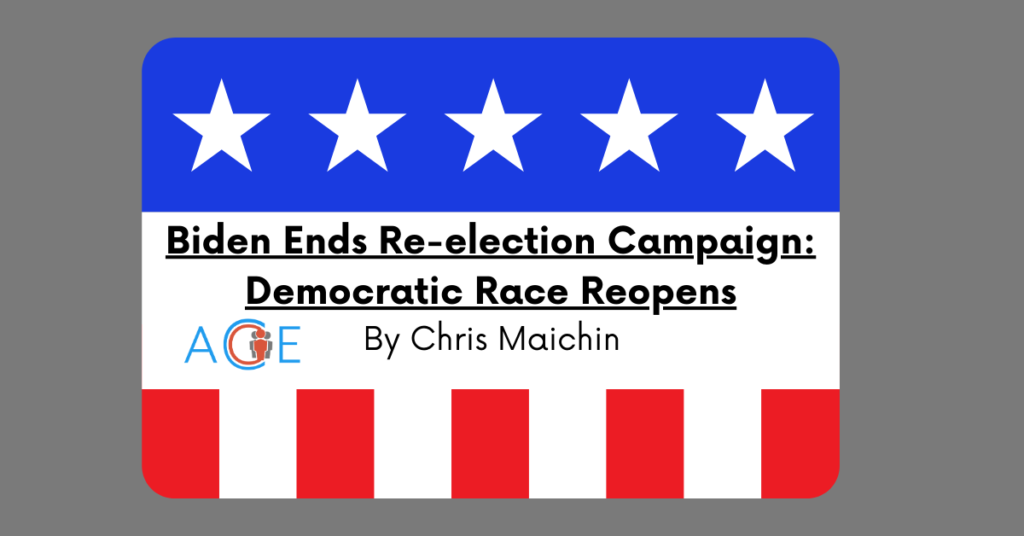 Biden Ends his Re-election campaign