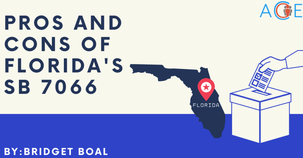 Florida Voting Bill Policy SB-7066 Government Information Education