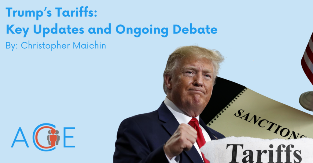 Donald Trump Tariffs and Sanctions on other countries as an ongoing debate