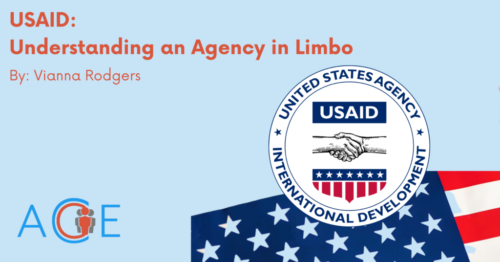 United States AID USAID with flag and USAID logo