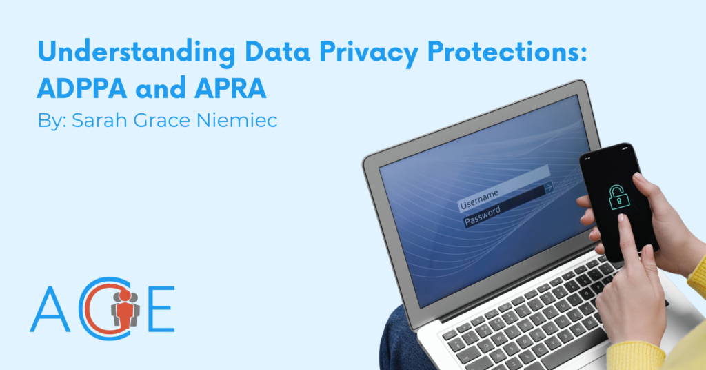 Person using phone to secure their data privacy